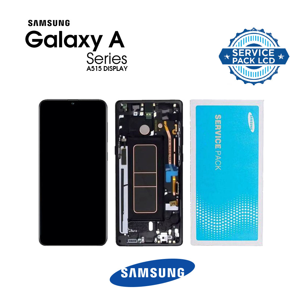 SAMSUNG GALAXY A51 LCD+TOUCH+FRAME ORIGINAL NEW